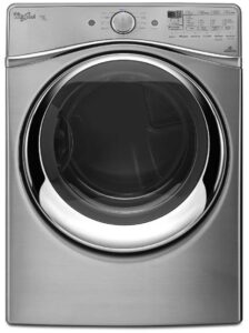 YWED97HEDU0 Whirlpool dryer front view