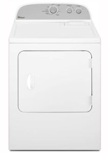 Whirlpool dryer LEC9000PW0 front view 