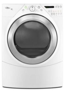 WED9500TW1 Whirlpool Dryer front view