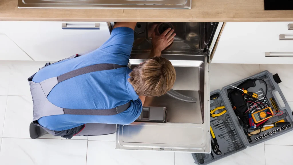 Cleaning the Dishwasher